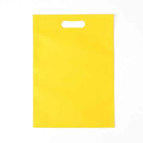 컬러 부직포 가방(35x45cm) (옐로우)