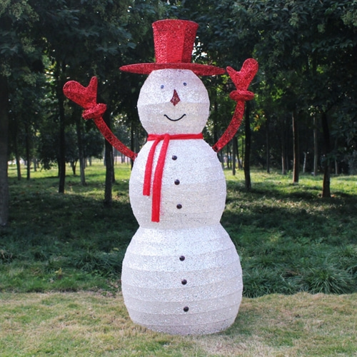 X3489 150cm 눈사람과 함께 크리스마스 대형장식