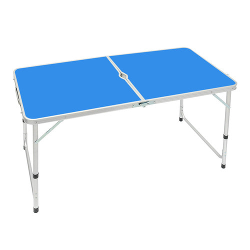 높이조절 접이식 캠핑테이블(블루)